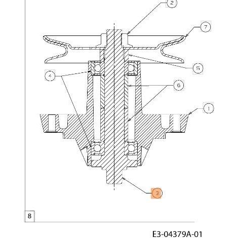 ARBRE D'ORIGINE EMAK C73804241