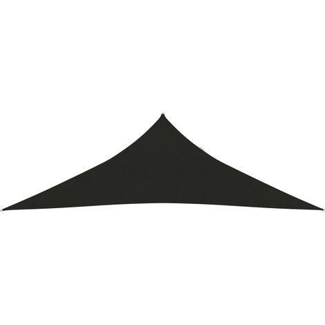 Vela de sombra 160 g/m² negra 25 x 25 x 35 m HDPE 020009182