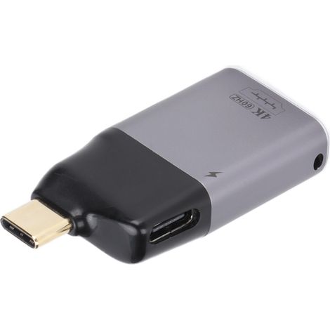 Adaptateur USB-C vers HDMI avec Charge, Compact et Robuste, Compatible 4K UHD (1/5)