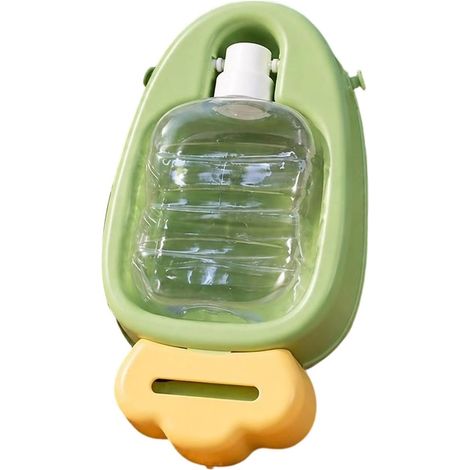 Haustier-Reisewasserflasche – 450 ml, karottenförmiger Becher mit Tragegurt, Trinkbecher für Hunde, Katzen und Welpen, ideal für Camping, Wandern und Sommerspaziergänge bei Outdoor-Aktivitäten (1/5)