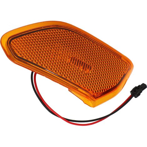 Feu de gabarit latéral à LED de remplacement pour Jeep Wrangler 2018-2021 (côté gauche) : 68302119AB (1/5)