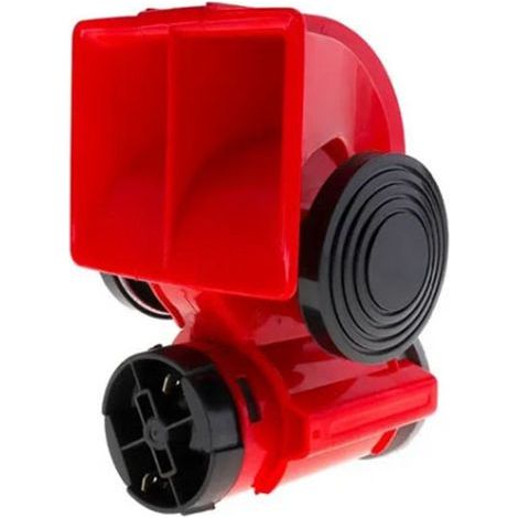 Klaxon électrique trompette à décibels élevés 136DB universel adapté pour voiture Train bateau camion moto SUV RV (1/5)