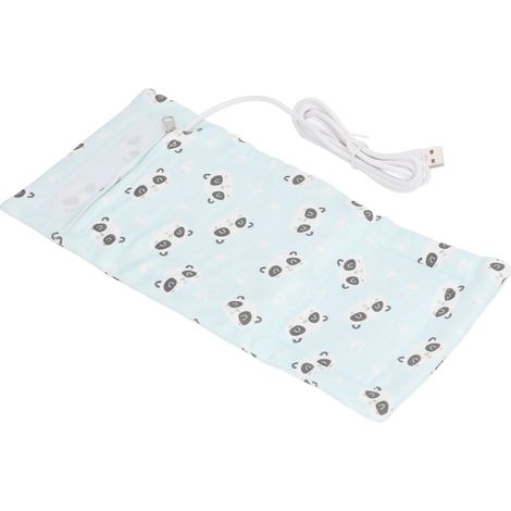 Chauffe-biberon portable USB, design panda - Compatible voiture, ordinateur, batterie externe - Idéal voyage, sac fourni (1/5)