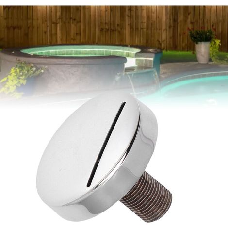 Robinet Cascade pour Bain Mitigeur Chute d'eau G1/2 Stainless Steel Ø70mm SPA, Piscine, Jardin