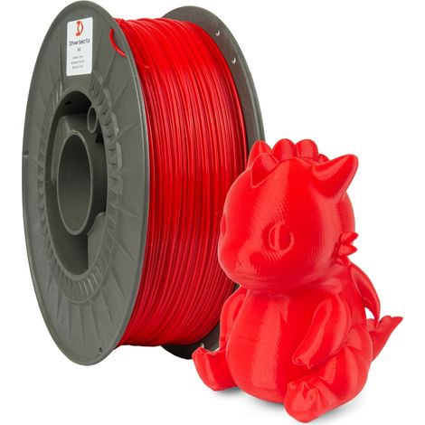 Filamento PLA 3DPower Select 1,75 mm rosso 1 kg (1/4)