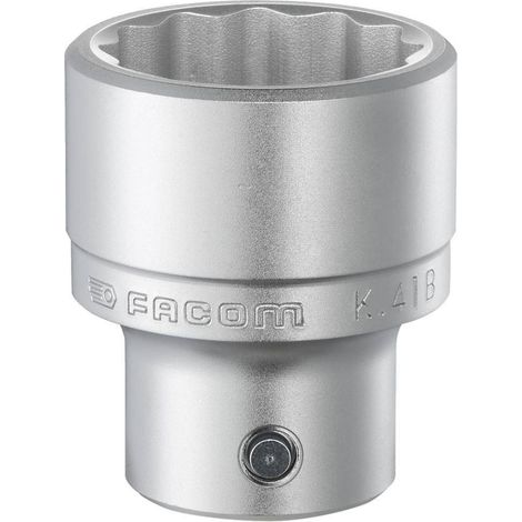 Douille 3/4'' 12 pans diamètre 2''1/4 75mm - FACOM - K.2P1/4B (1/2)