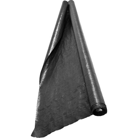Terre Jardin – Bâche de paillage 1,05m x 10m 90 g/m² – Polypropylène noir – Protection contre les mauvaises herbes et gelées – Facile à découper (1/5)