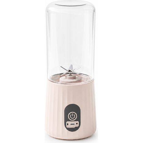Blender Portable Rechargeable pour Jus et Smoothies, Beige, 6 Lames (1/5)