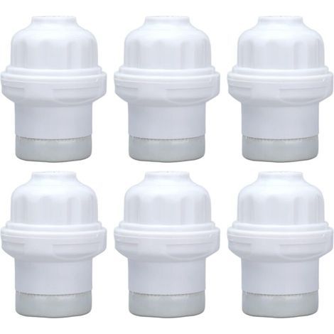 Light holder, 6-piece waterproof heating lamp socket, high temperature resistance, leak-proof, for farm for livestock supplies