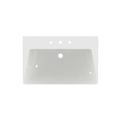 IS Säulenwaschtisch Tipo-Z 3Hl. m.Ül. 740x470x900mm Weiß (1/5)