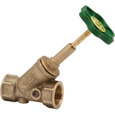 Schlösser Freistromventil mit Muffenanschluss, ohne Entleerung und mit steigender Spindel, DN 65, 2 1/2" IG, DVGW-geprüft