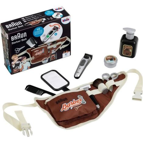 Ceinture de barbier - KLEIN - 5838 - Avec tondeuse électronique et accessoires - Des 3 ans (1/5)