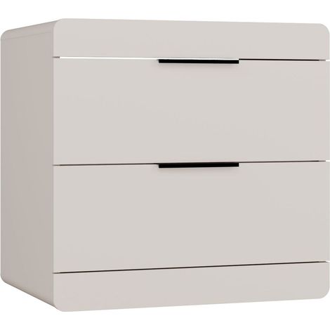 TERRA 60 2S Mueble bajo lavabo, Suspendido, Cachemire, 2 Cajones, 60x58x45 cm (1/5)