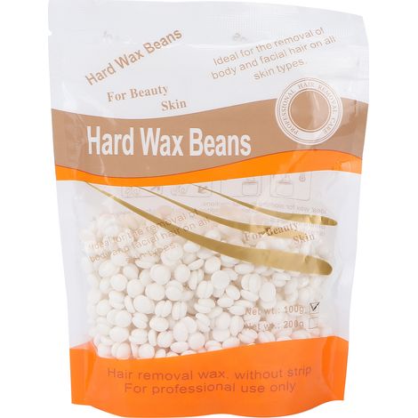 100g Cire Épilation Blanche Lait Corps Sourcils Adhésion Forte Cire Épilatoire (1/5)