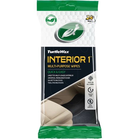 salviette per interni turtlewax "interior 1" 24 pezzi