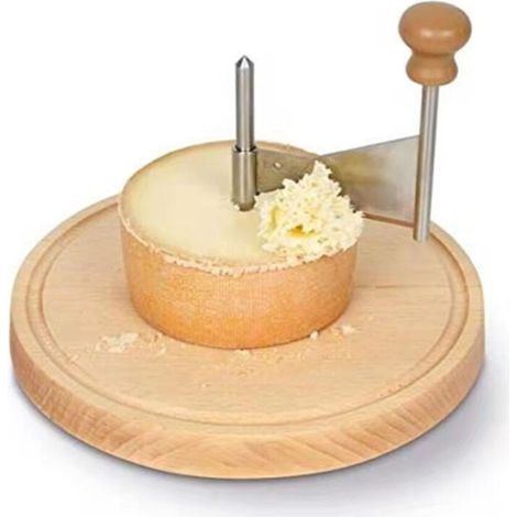 Rabot à disque Fromage Trancheuse à fromage Rabot rotatif Manuel Grattoir à pépites de chocolat (1/4)