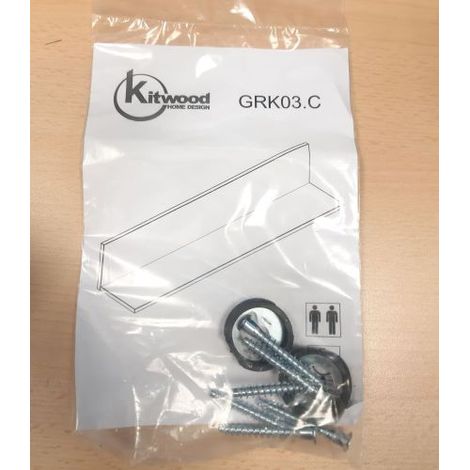 1CF ACCESSORI MONTAGGIO PARETE LIVING GRK03.C