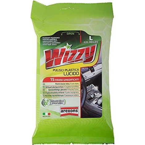 Sachets Lingettes Nettoyantes Stériles (Pack) Arexons Wizzy Plastique (15 uds)