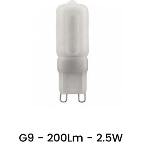 Trade Shop - G9 LED-Leuchtmittel, 2,5 Watt, Warmweiß 3000 K, Kaltweiß 6500 K, Naturweiß 4000 K -