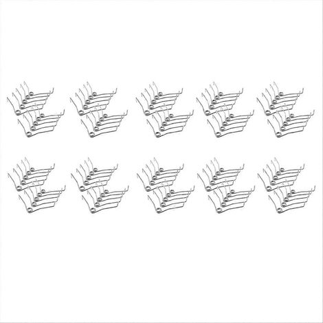 100 pièces V Shape Pruning Shears Springs remplacement pour Gardening taille ressort accessoires pour Bypass Pruners (1/5)