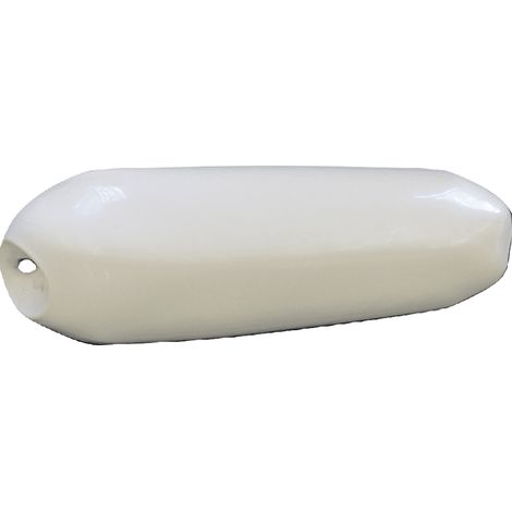Castro 22CM Designer White Inflatable Fender - Modern Contemporary Sleek Glossy Exquisite Boat (1/5)