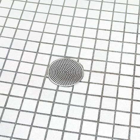 Couvercle de bonde de sol 15 cm, joint d'étanchéité pour évier, bouchon de bonde de sol pour évier de cuisine (1/3)