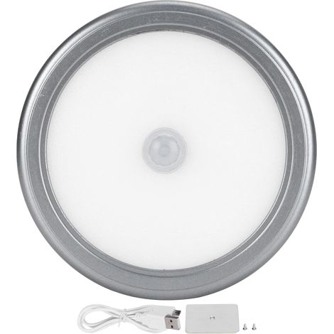 Lampe à induction corporelle, veilleuse à intensité variable rechargeable par USB pour armoire, placard, escaliers, chambre à coucher (1/5)