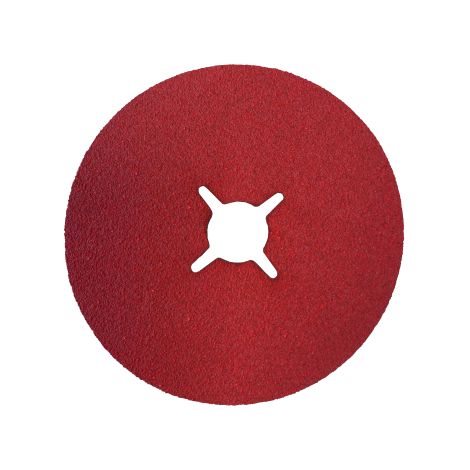 Disque fibre meuleuse grain fin 80 céramique D.125x22.23mm SEA