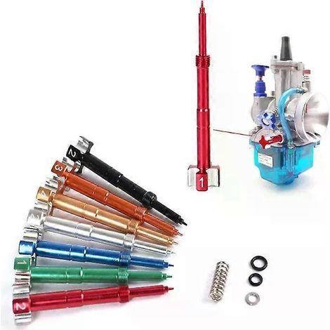 Vis de réglage du mélange air-carburant pour carburateur FCR PWK, accessoire de remplacement pour moto, pit bike et quad. (1/5)