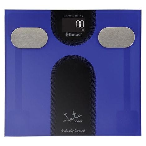 ANALIZADOR CORPORAL 7 FUNCIONES BLUETOOTH AZUL Y NEGRO 180 KG
Capacidad 180 Kg. Graduacin 100 g.
Tecnologa Bluetooth compatible con dispositivos iOS (1/4)