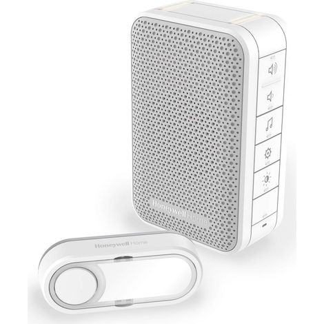 Honeywell Home DC313S DC313S-Kit Completo Campanello Wireless, Bianco, M