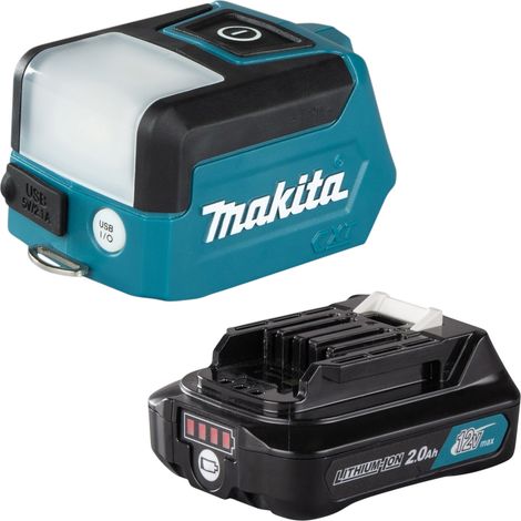 Linterna recargable Makita ML 107 DA1 12 V máx. 200 lm LED + 1 batería de 2,0 Ah - sin cargador