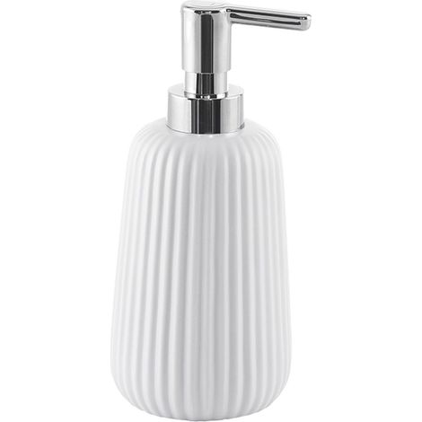 Dispenser Sapone In Ceramica Bianco 400 Ml  Malva
