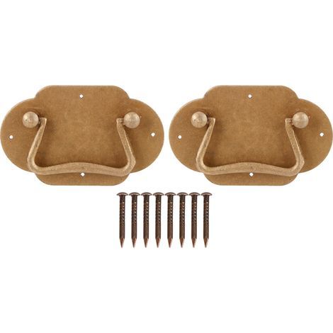 Poignée de tiroir, poignée vintage de style chinois, accessoires de meubles 2Set Durable exquis pour bibliothèques Armoires Armoires Coiffeuses (1/5)