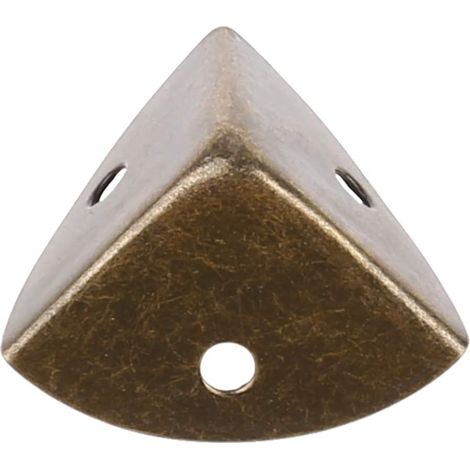 Protections d'angle métalliques pour boîtes, armoires, malles, laiton (1/5)