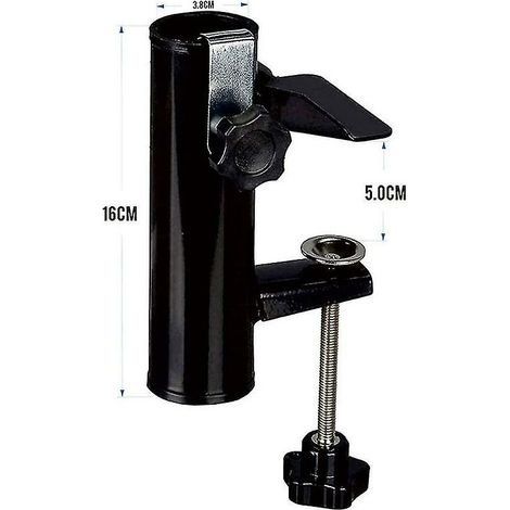 Support de fixation de parasol, adapté pour soutenir et fixer le cadre de parasol de jardin de balconnoir (1/3)