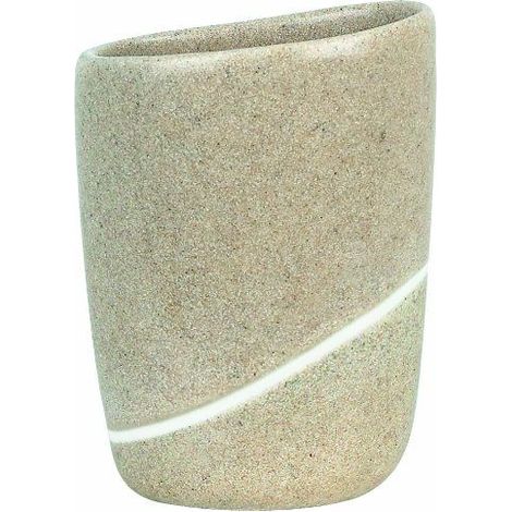 Gobelet Céramique ETNA Beige Sable Spirella (1/4)