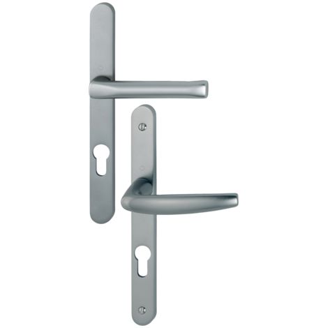 Juego de puertas de chapa estrecha Atlanta HOPPE - aspecto de acero inoxidable SRR F9 - llave i - 113KH/300LMSGL/1530 - espesor 68/77 - 3304481