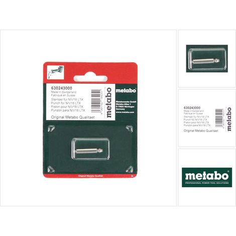 Metabo Poinçon pour NIV18 LTX BL 1.6 (grignoteuse) (1/5)