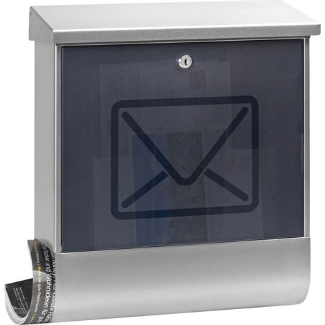 Briefkasten Burg-Wächter lucenta 2700 ni Edelstahl wasserdicht