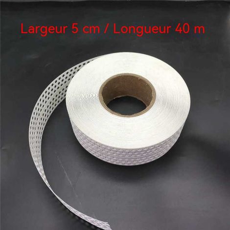 Rail d'angle PVC 30m pour construction sèche – Protection d'arêtes pour angles 0° à 180° – Résistant aux chocs et à la pression