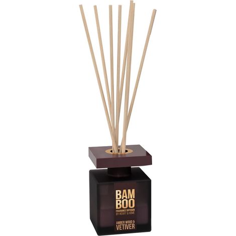 Diffuseur à bâtons éco responsable Heart and Home - Flambée (1/3)