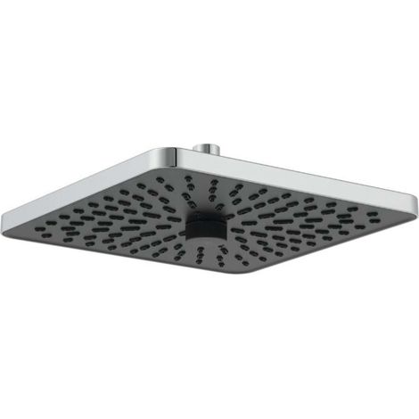 Ideal Standard ALU+ - Rociador de ducha, 26x26 cm, 2 chorros, cromo BE223AA (1/3)