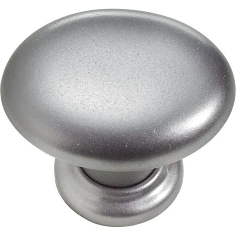 Hettich Möbelknopf Kunststoff grau Ø 33,0 mm - 1 Stück Möbelbeschläge