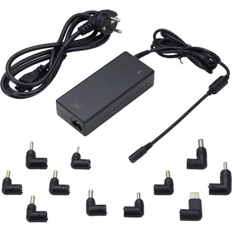 EW3969 adaptador e inversor de corriente Interior 95 W Negro