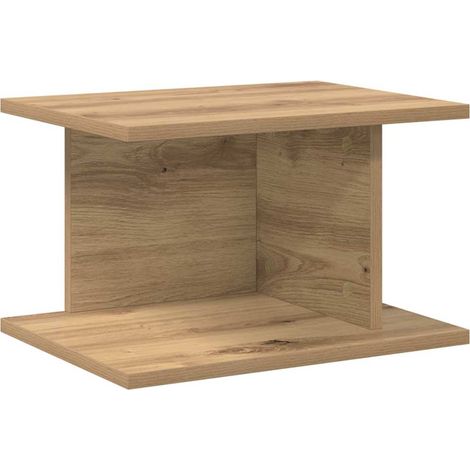 Maison Exclusive - Comodino Rovere artigianale 40 x 30 x 25 cm Legno multistrato