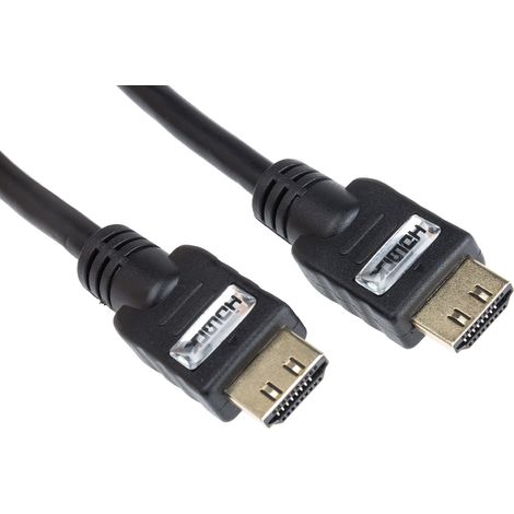 Câble HDMI RS PRO 1m, HDMI vers HDMI, HDMI Mâle HDMI Mâle ( Prix pour 1 )