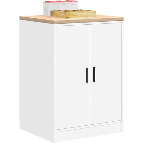 Armario de almacenamiento para garaje blanco 60x51x85 cm vidaXL (1/5)