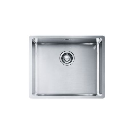 Franke 127.0369.282. Tipo di lavello: Lavello montato su piano, Forma del lavandino: Rettangolare, Materiale del lavandino: Acciaio inox. Larghezza: 540 mm, Profondità: 450 mm (1/4)