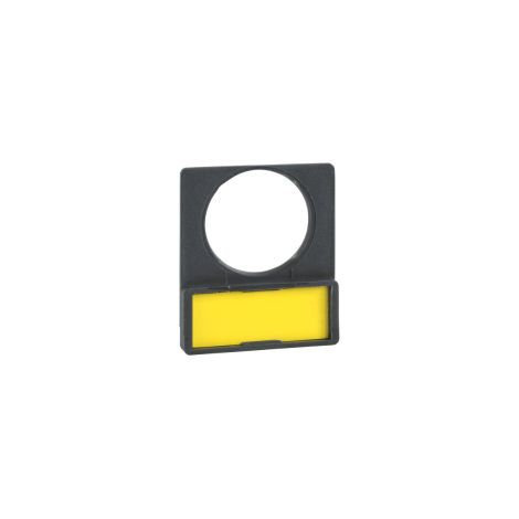 Portaetiquetas I-O-II MARCA 30x40mm estándar, Ø 22mm, resistente a químicos. (1/4)